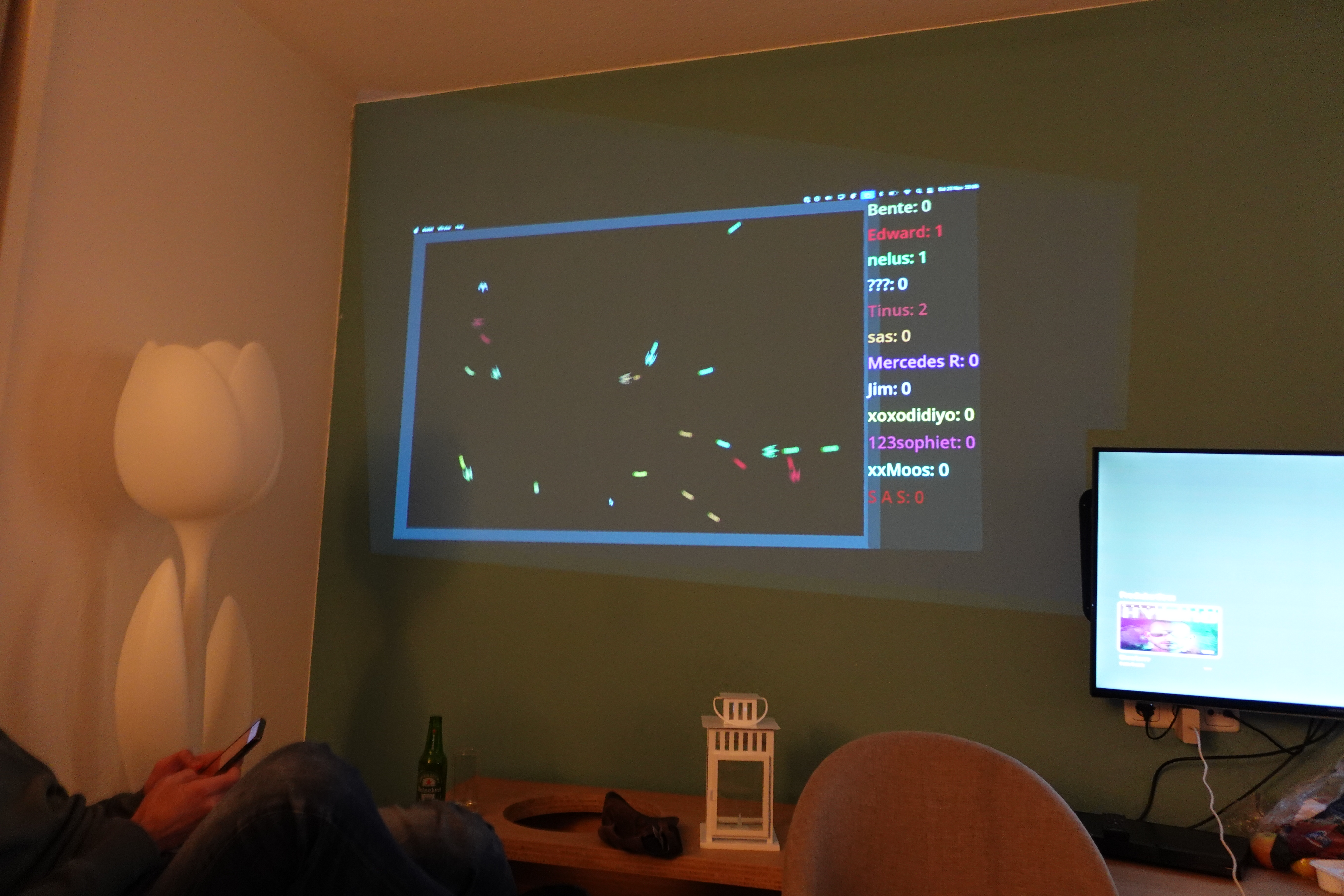 Asteroids demo